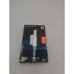 Body Glove - Tidal Waterproof Phone Case for iPhone 16 - Black/Clear